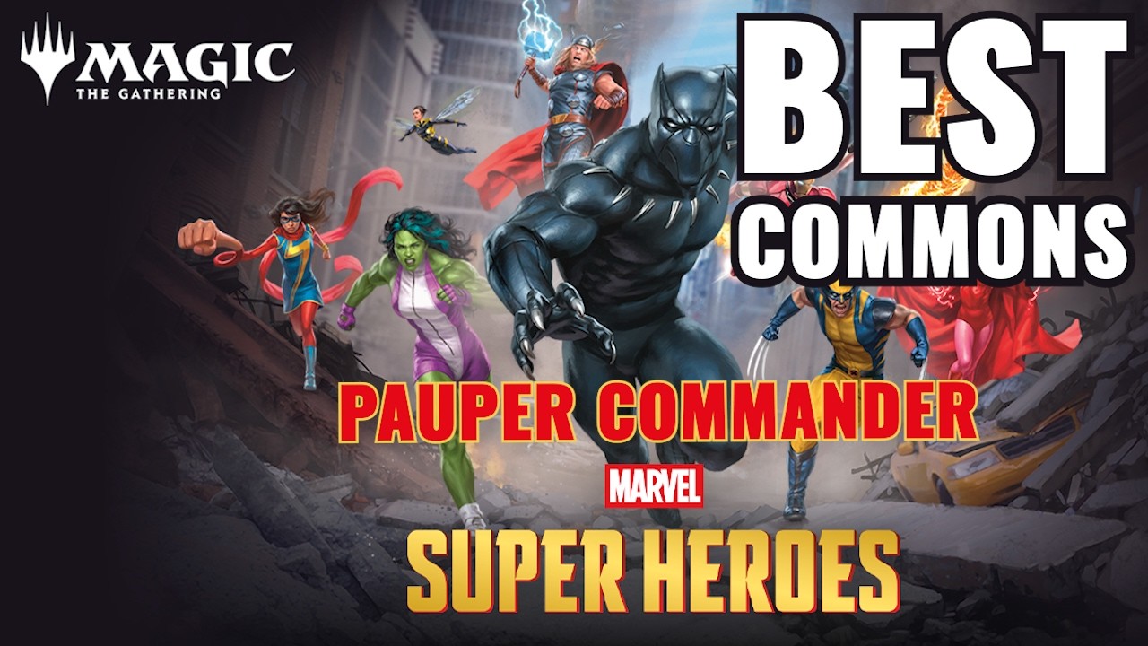 Jalapenos Rank Best Commons for PDH - Marvel Super Heroes